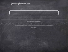 Tablet Screenshot of jasonknightknives.com